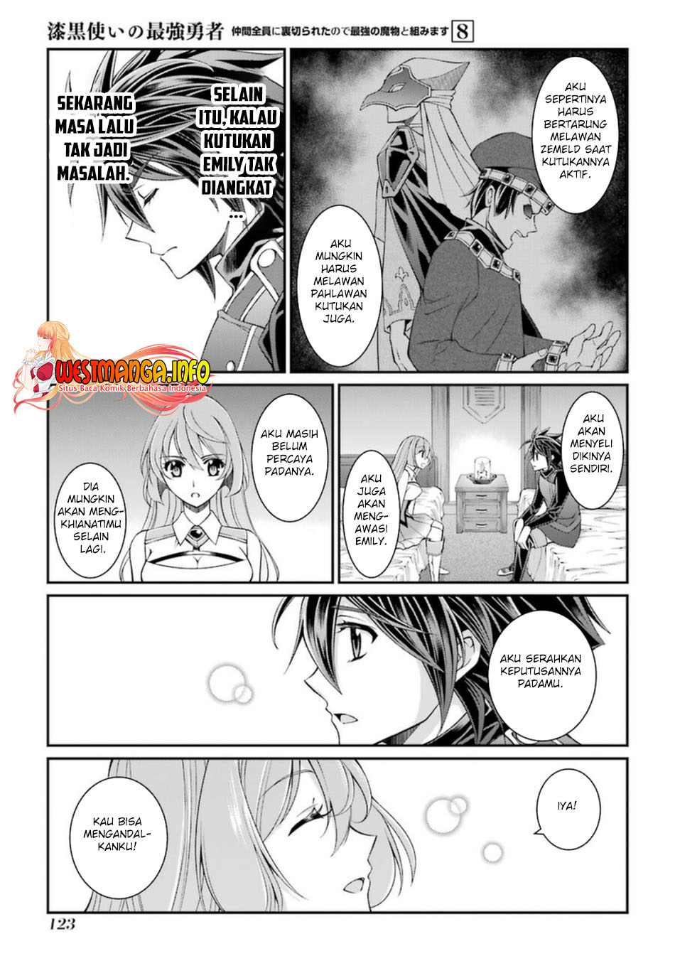 Shikkoku Tsukai no Saikyo Yusha Nakama Zen’in ni Uragira Retanode Saikyo no Mamono Chapter 41 Gambar 26