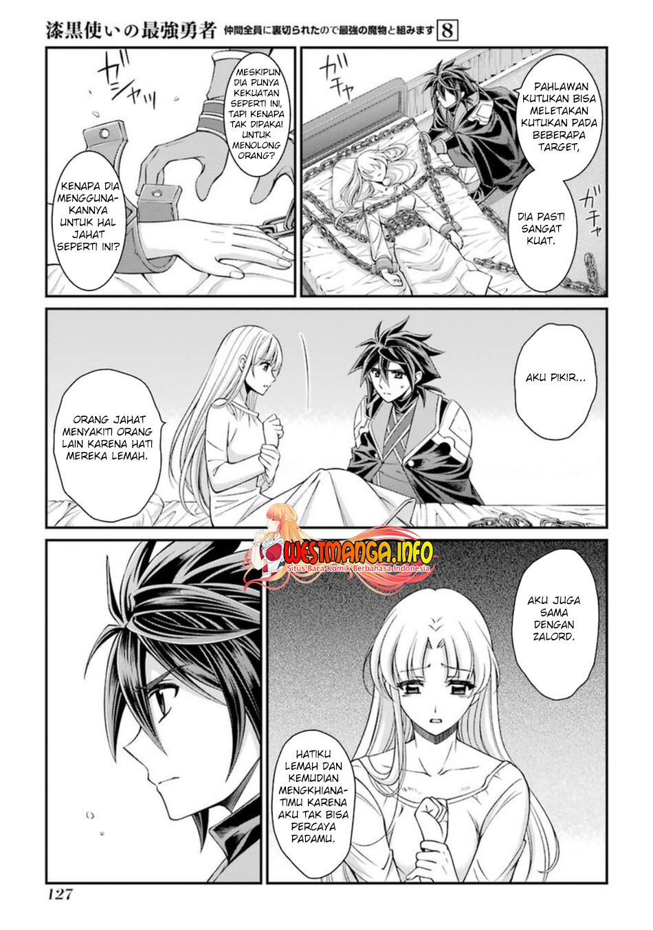 Shikkoku Tsukai no Saikyo Yusha Nakama Zen’in ni Uragira Retanode Saikyo no Mamono Chapter 41 Gambar 30