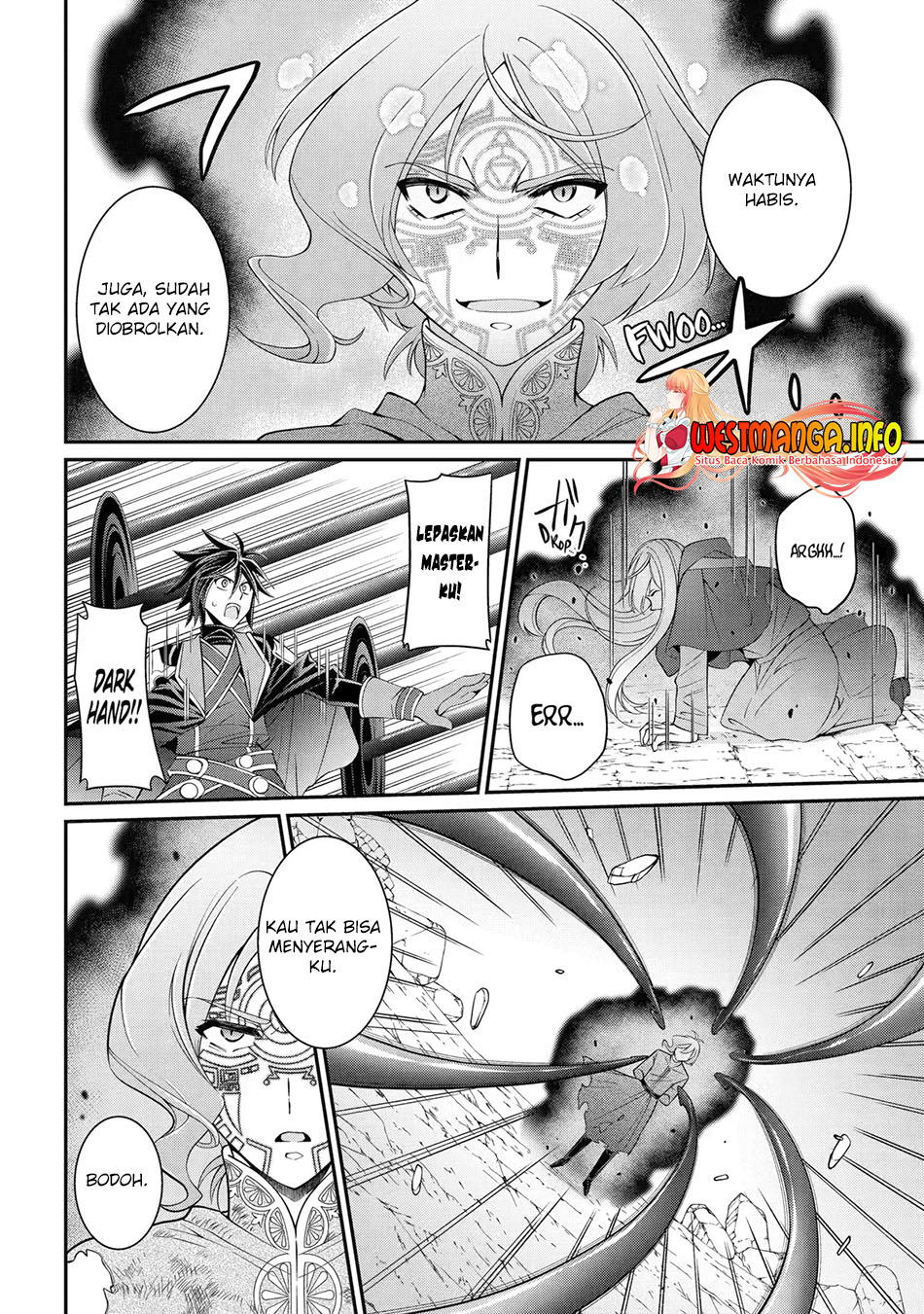 Shikkoku Tsukai no Saikyo Yusha Nakama Zen’in ni Uragira Retanode Saikyo no Mamono Chapter 64 Gambar 29