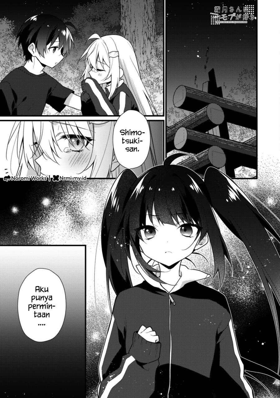 Shimotsuki-san wa Mob ga Suki Chapter 18 Gambar 1