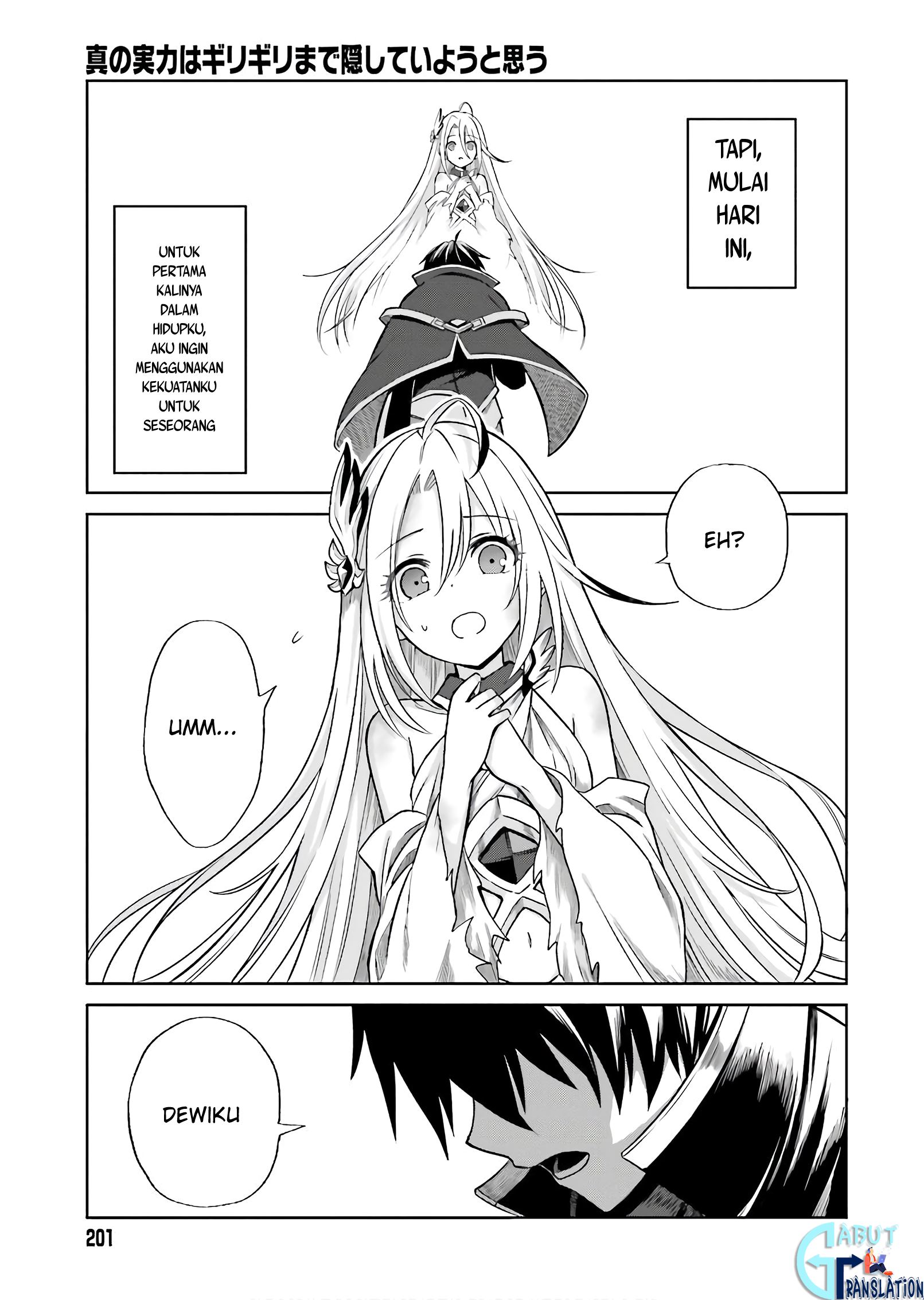 Shin no Jitsuryoku wa Girigiri made Kakushite Iyou to Omou Chapter 01 Gambar 32