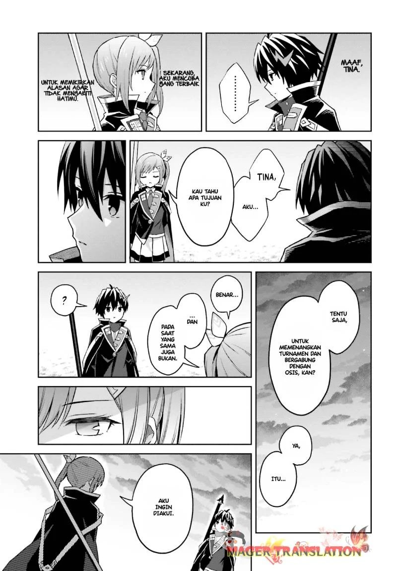 Shin no Jitsuryoku wa Girigiri made Kakushite Iyou to Omou Chapter 32 Gambar 31