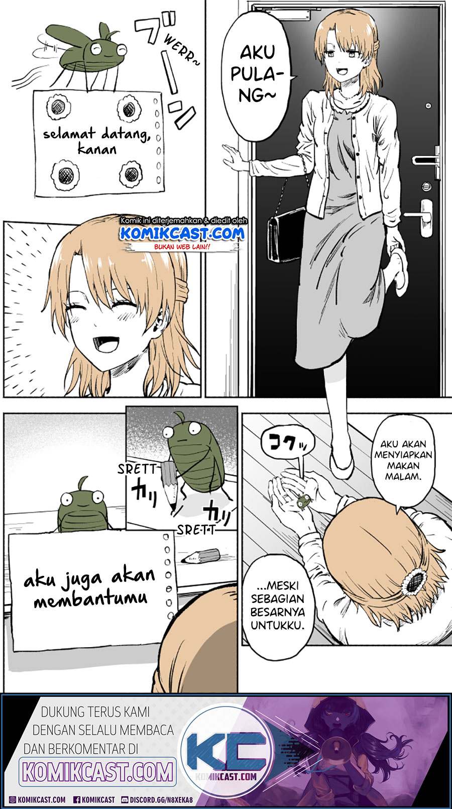 Shinda Otto ga Mushi ni Tensei Shita Ken Chapter 03 Gambar 3