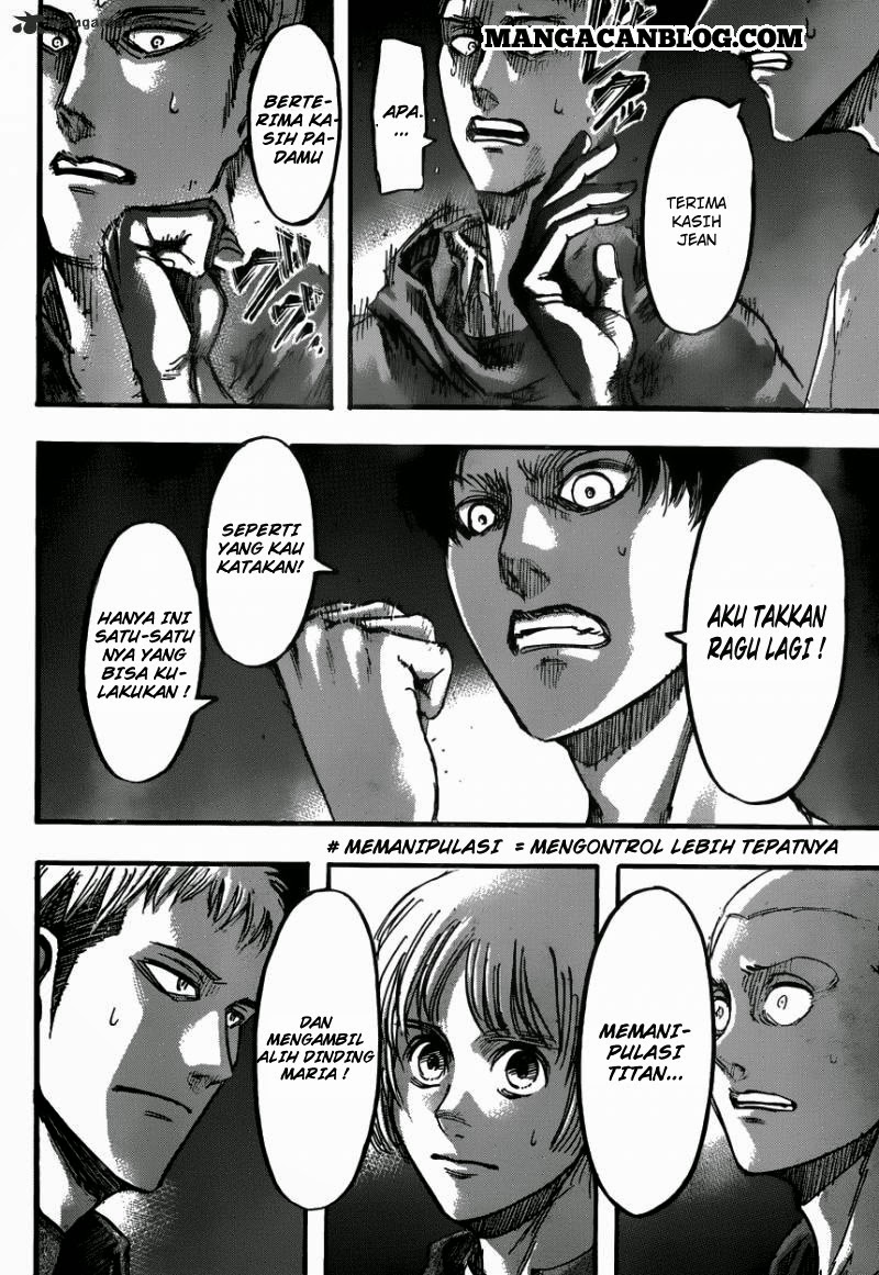 Shingeki no Kyojin Chapter 51 Gambar 14