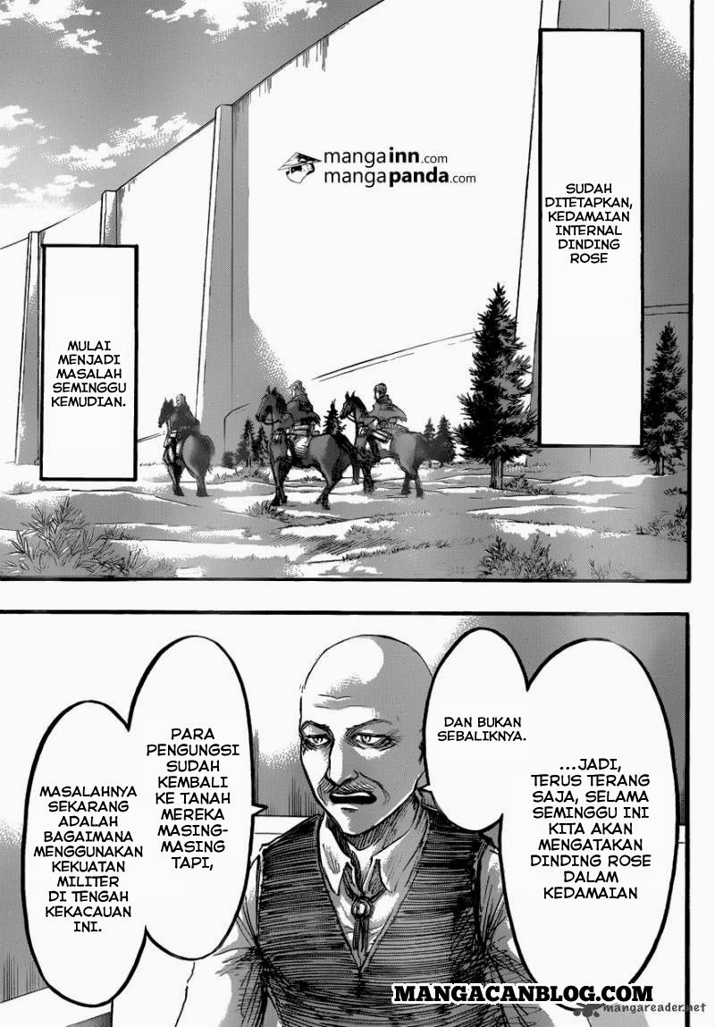 Shingeki no Kyojin Chapter 51 Gambar 19