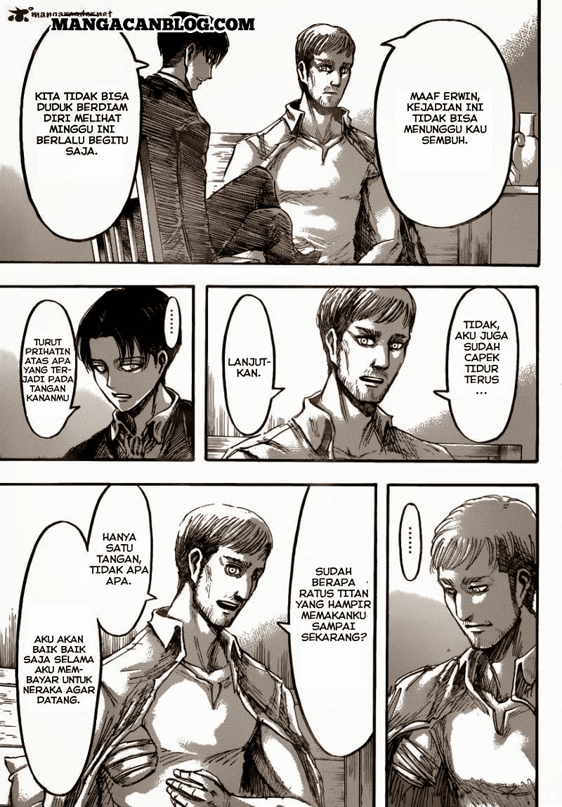 Shingeki no Kyojin Chapter 51 Gambar 21