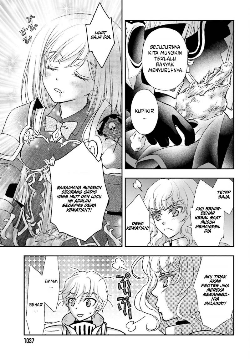 Shinigami ni Sodaterareta Shoujo wa Shikkoku no Tsurugi wo Mune ni Idaku Chapter 34 Gambar 12