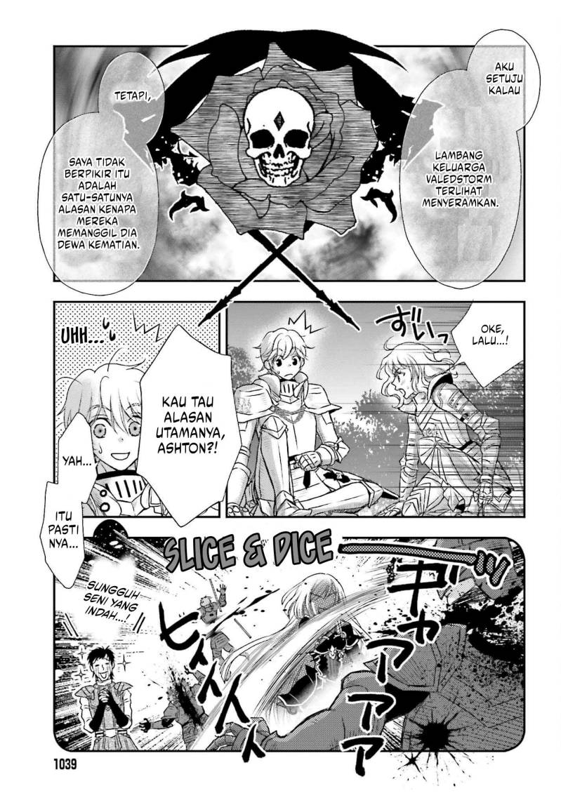 Shinigami ni Sodaterareta Shoujo wa Shikkoku no Tsurugi wo Mune ni Idaku Chapter 34 Gambar 14