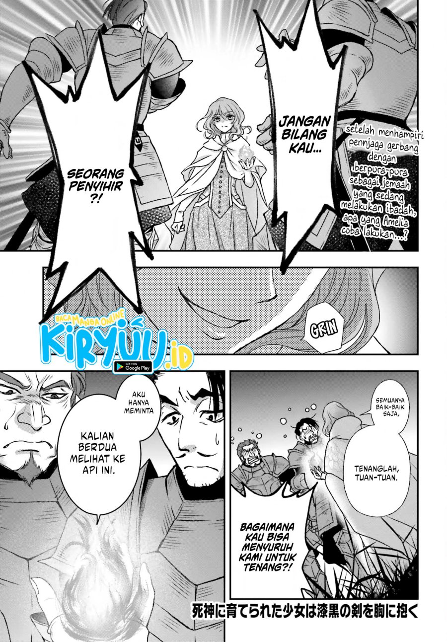 Shinigami ni Sodaterareta Shoujo wa Shikkoku no Tsurugi wo Mune ni Idaku Chapter 43 Gambar 2