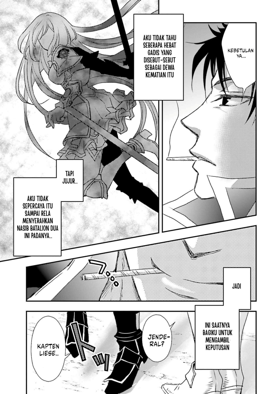 Shinigami ni Sodaterareta Shoujo wa Shikkoku no Tsurugi wo Mune ni Idaku Chapter 49 Gambar 6