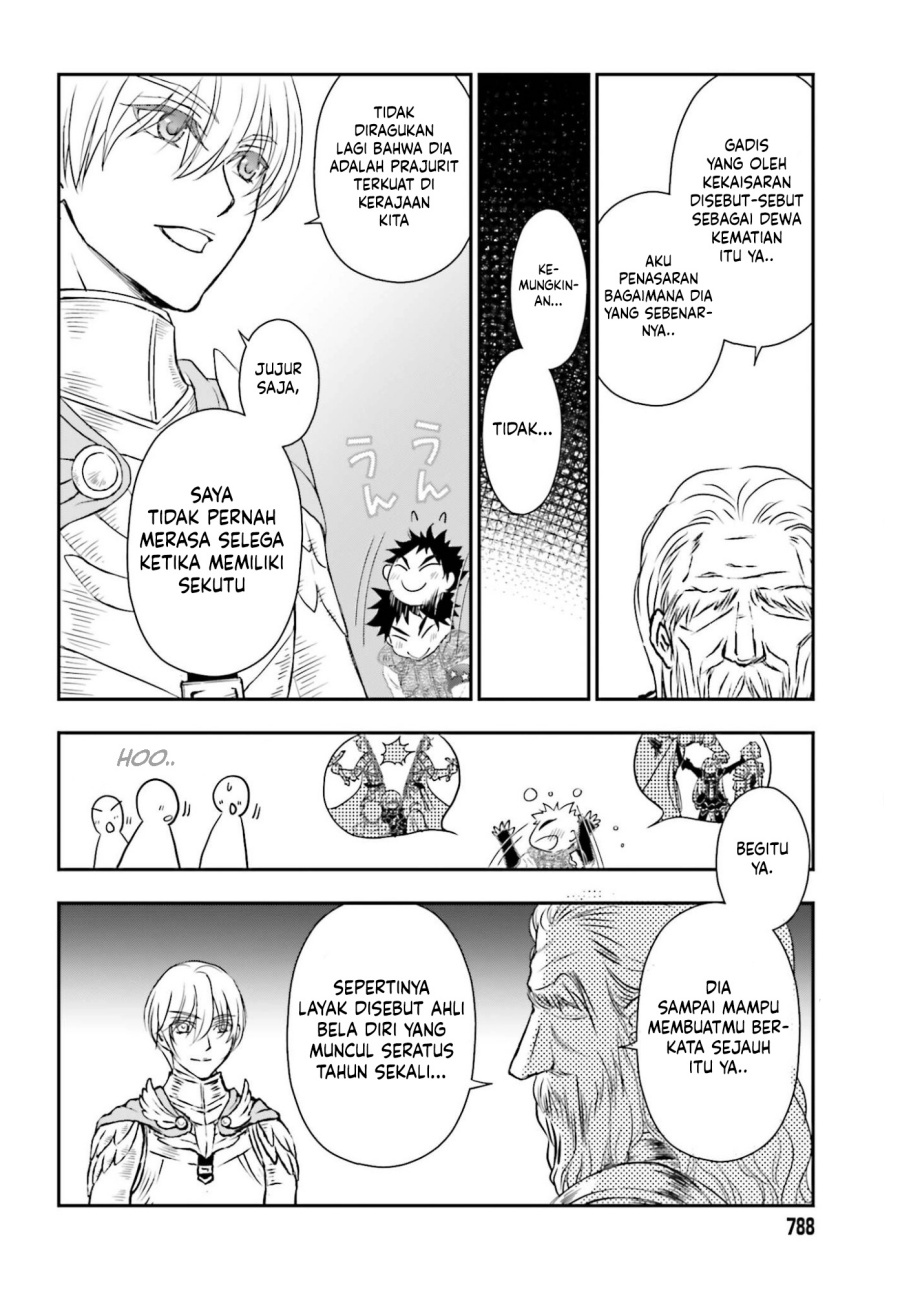 Shinigami ni Sodaterareta Shoujo wa Shikkoku no Tsurugi wo Mune ni Idaku Chapter 55.2 Gambar 17