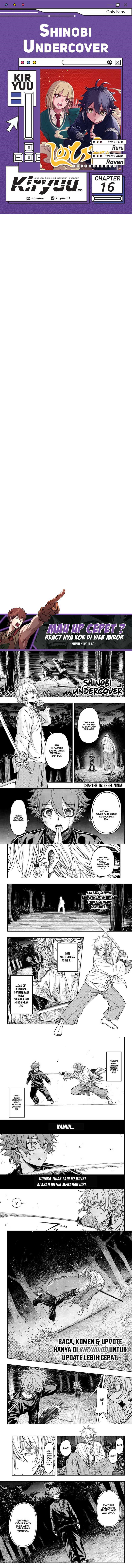 Shinobi Undercover Chapter 16 Gambar 1