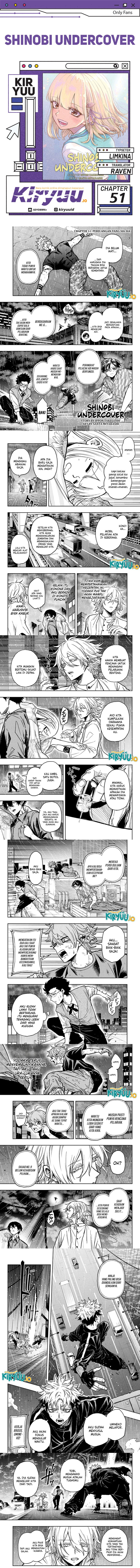 Shinobi Undercover Chapter 51 Gambar 1