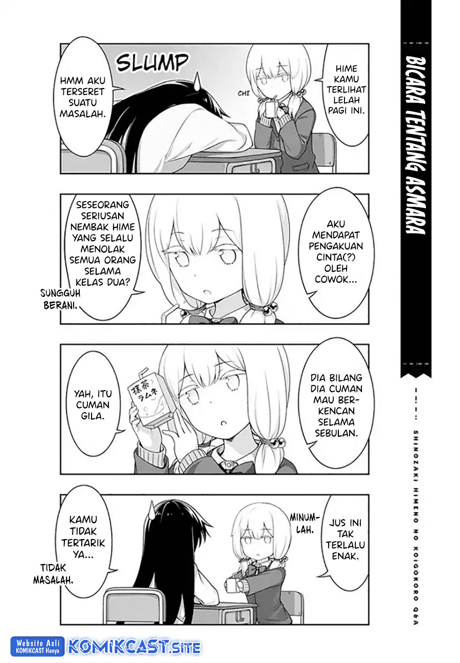 Shinozaki Himeno’s Love Q&A Chapter 02 Gambar 3