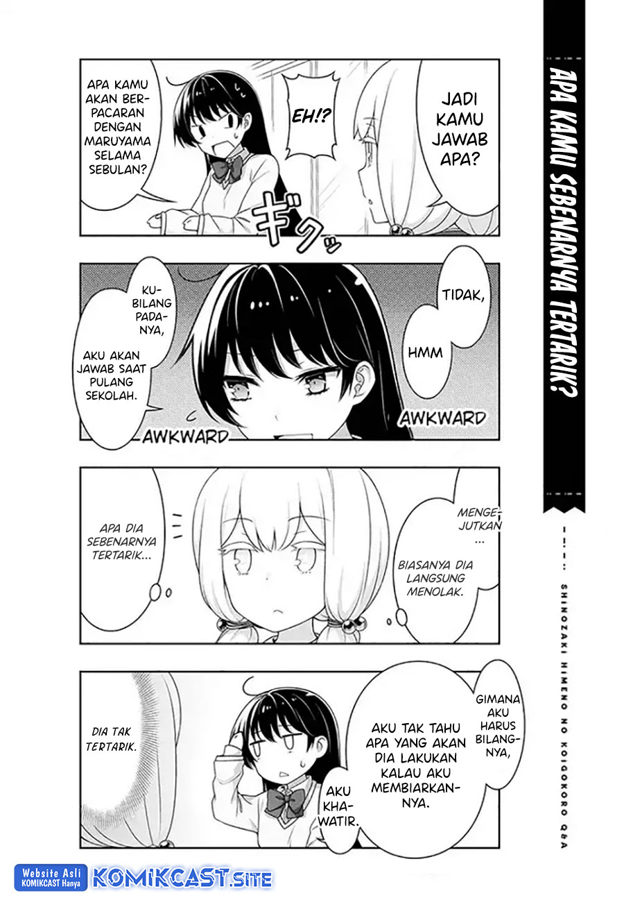 Shinozaki Himeno’s Love Q&A Chapter 02 Gambar 7