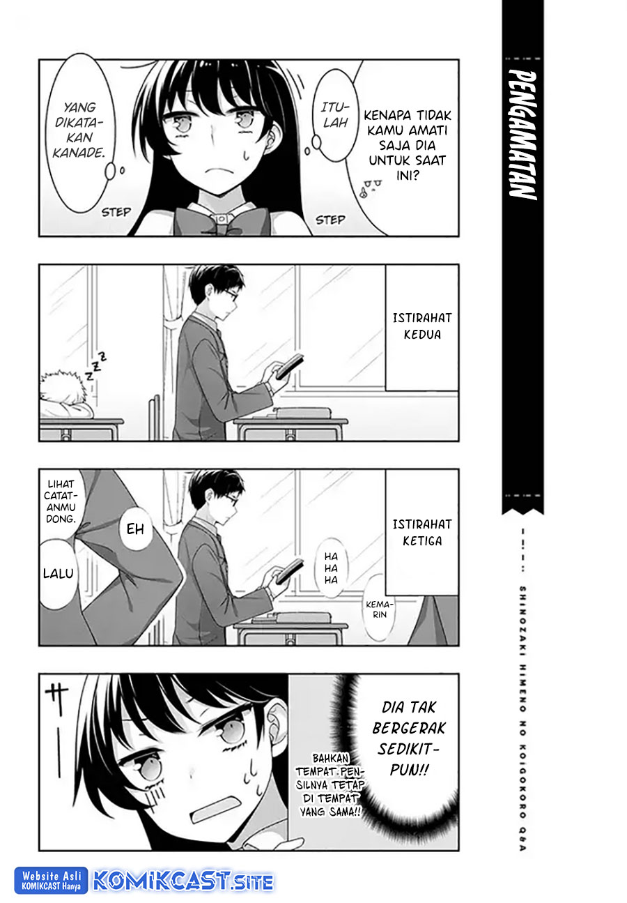 Shinozaki Himeno’s Love Q&A Chapter 02 Gambar 8
