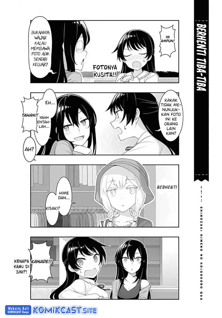 Shinozaki Himeno’s Love Q&A Chapter 06 Gambar 8