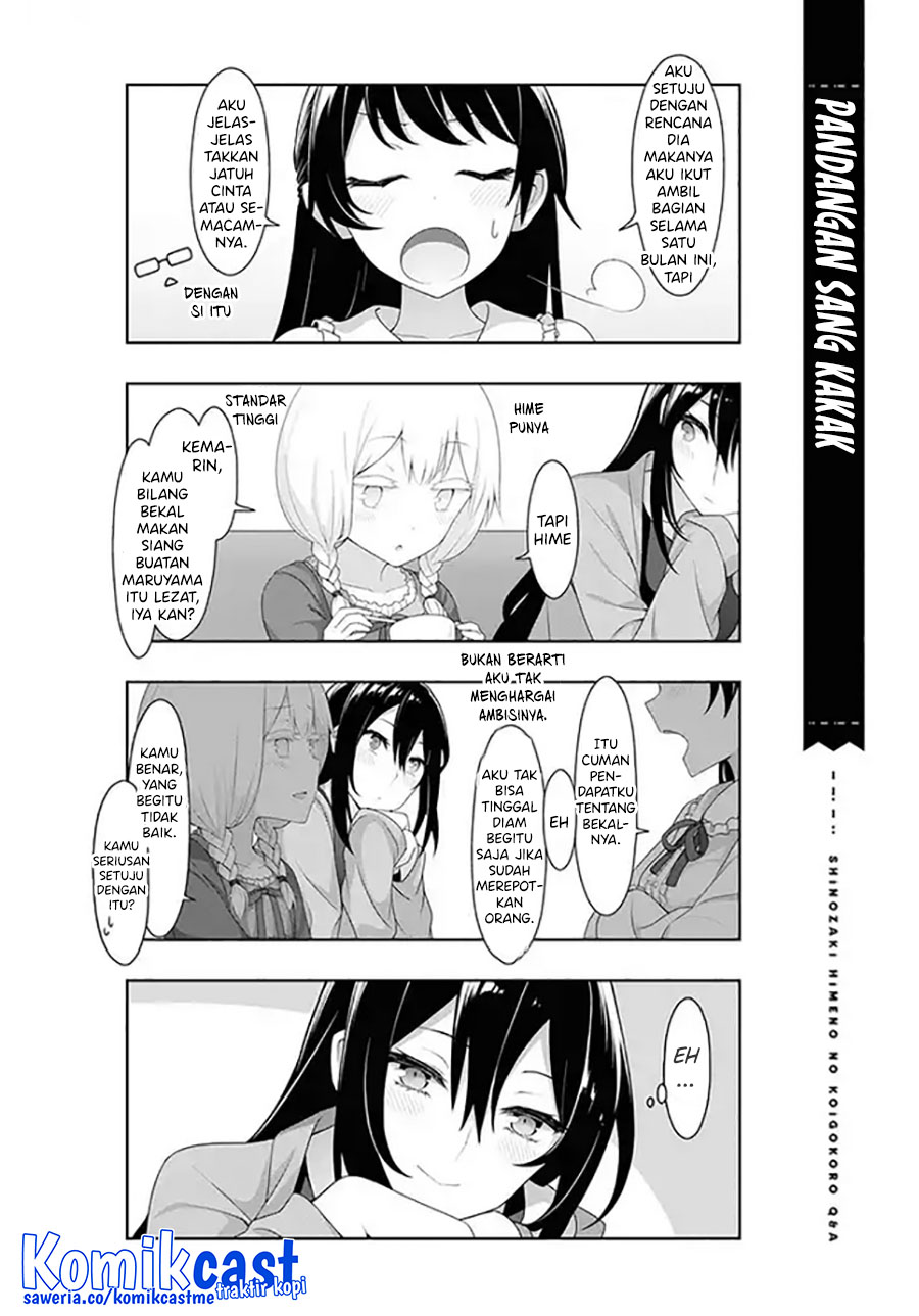 Shinozaki Himeno’s Love Q&A Chapter 06 Gambar 16