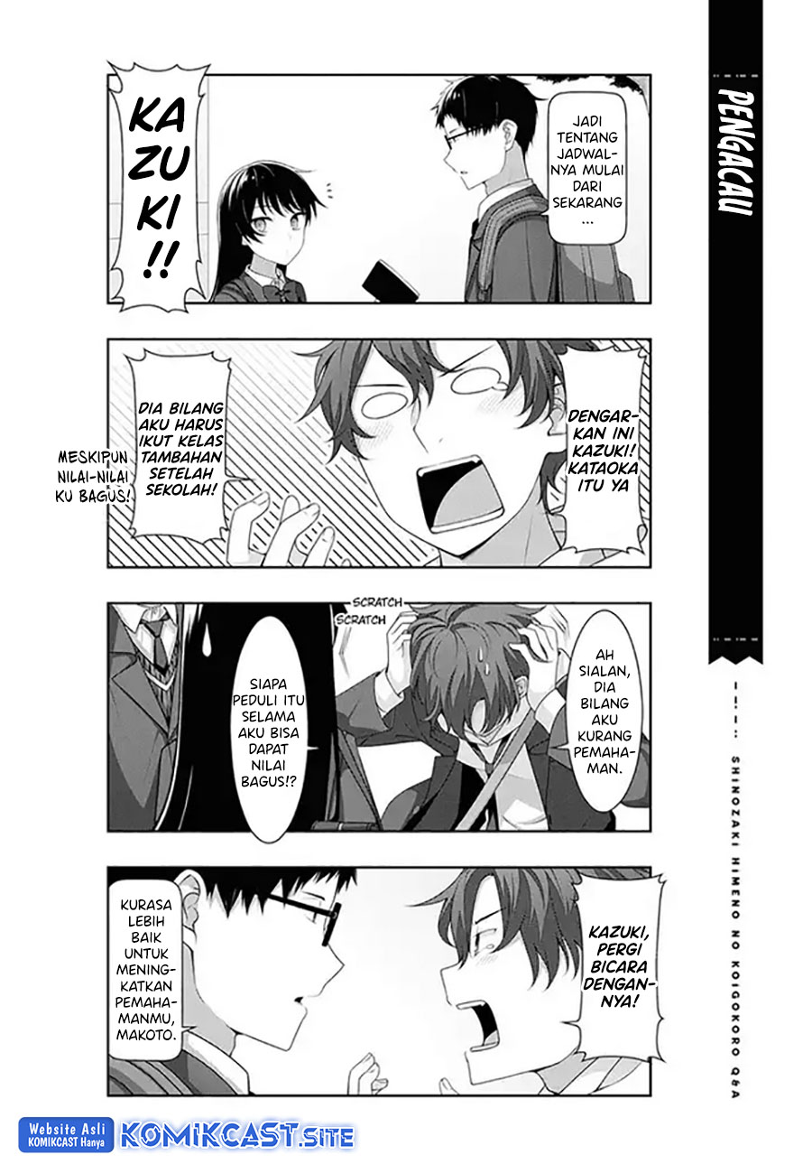 Shinozaki Himeno’s Love Q&A Chapter 08 Gambar 7