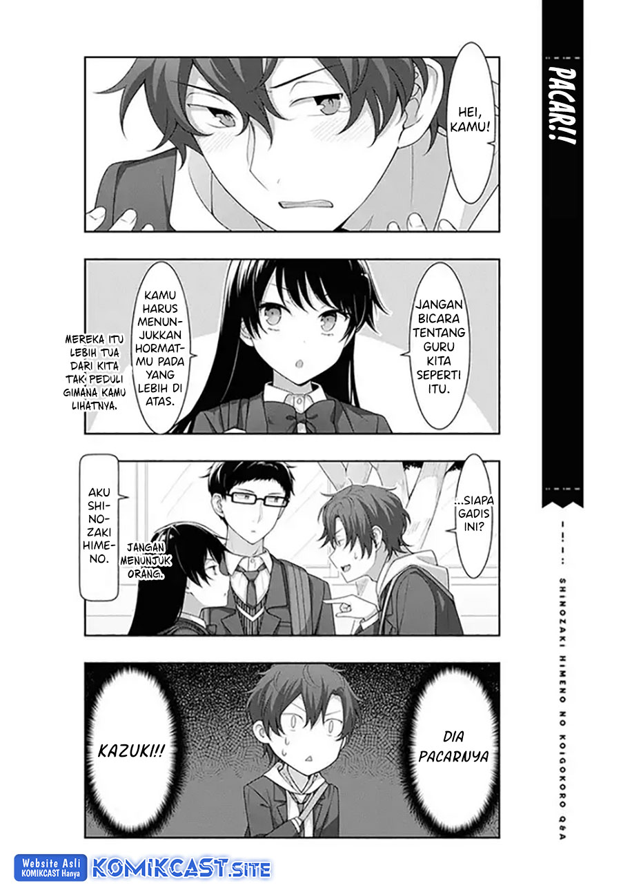 Shinozaki Himeno’s Love Q&A Chapter 08 Gambar 8