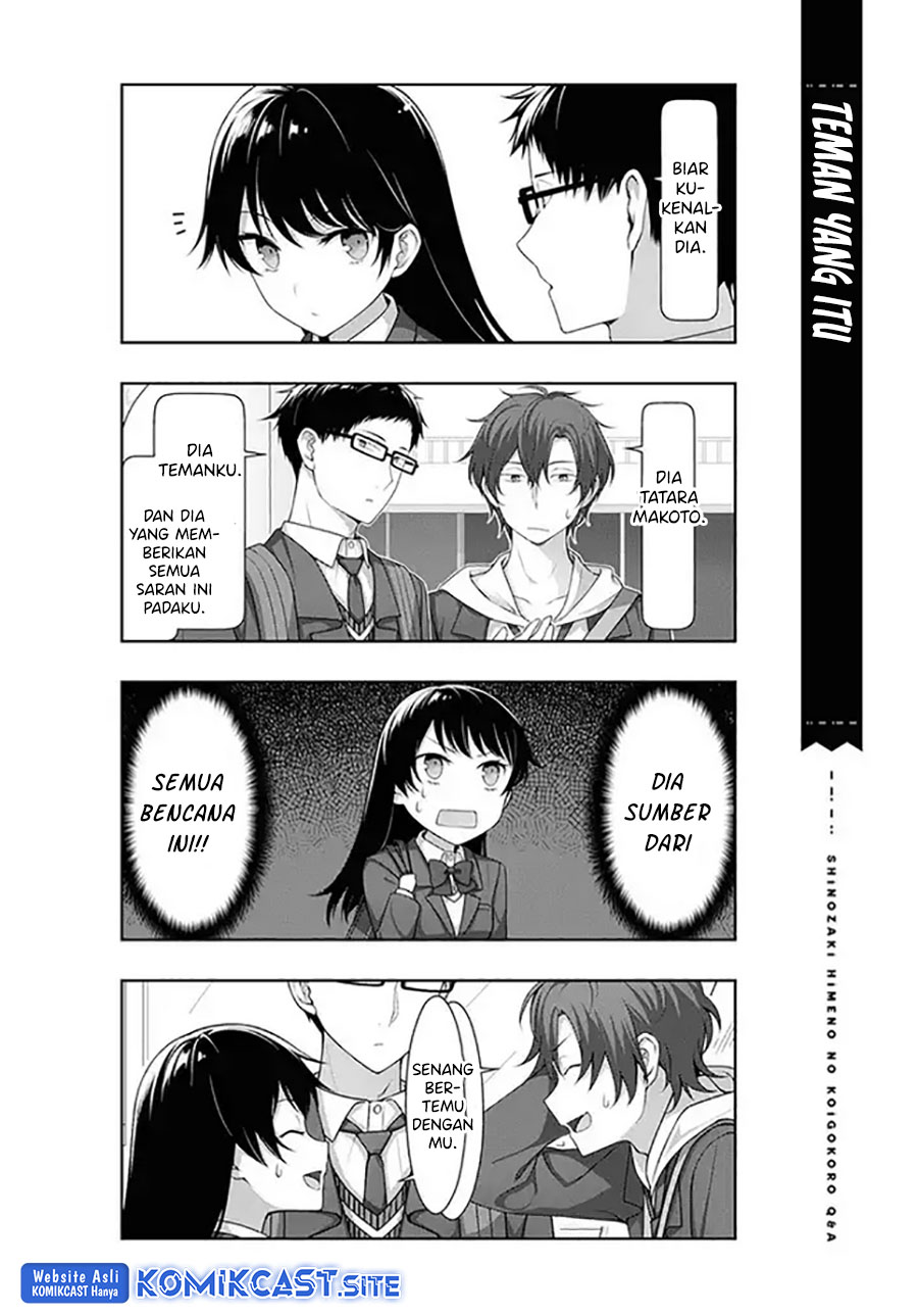 Shinozaki Himeno’s Love Q&A Chapter 08 Gambar 9