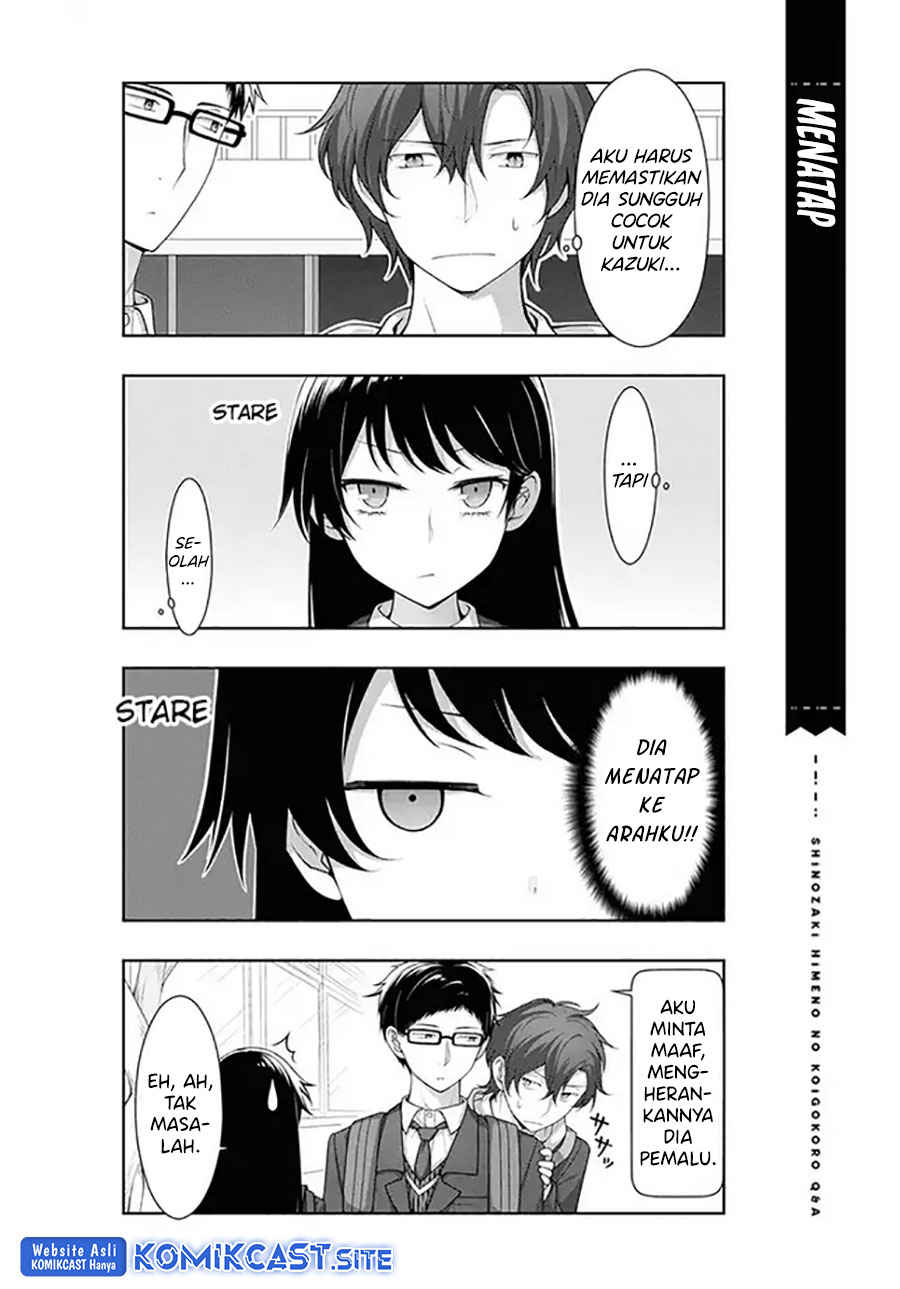 Shinozaki Himeno’s Love Q&A Chapter 08 Gambar 10