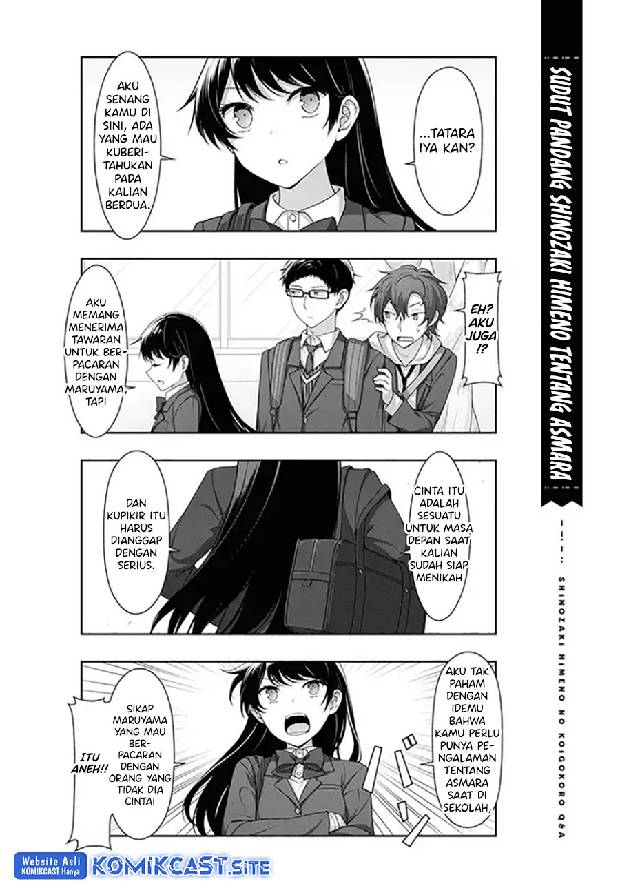 Shinozaki Himeno’s Love Q&A Chapter 08 Gambar 11