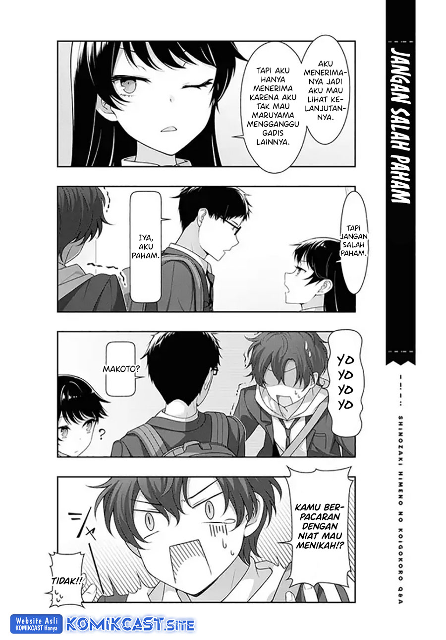 Shinozaki Himeno’s Love Q&A Chapter 08 Gambar 12