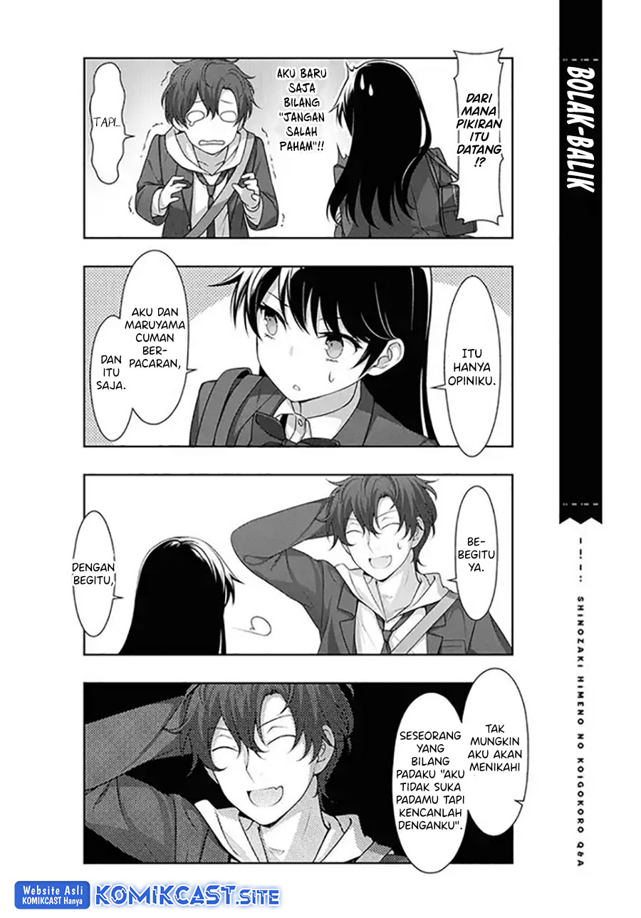 Shinozaki Himeno’s Love Q&A Chapter 08 Gambar 13