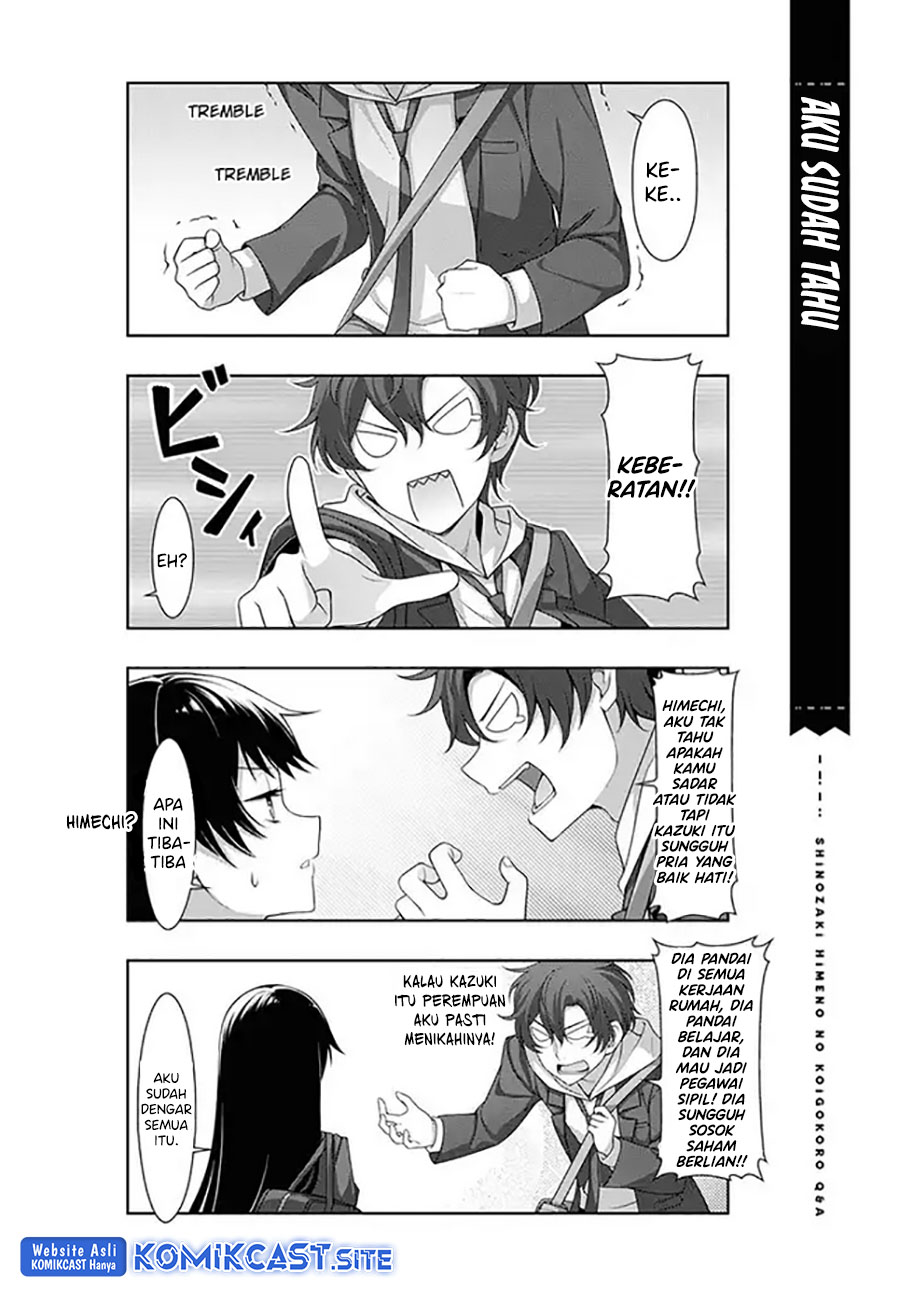 Shinozaki Himeno’s Love Q&A Chapter 08 Gambar 14