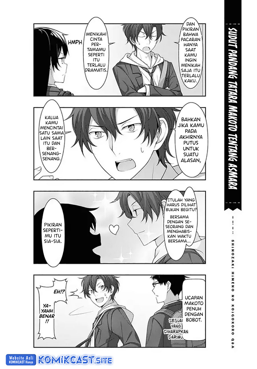 Shinozaki Himeno’s Love Q&A Chapter 08 Gambar 15