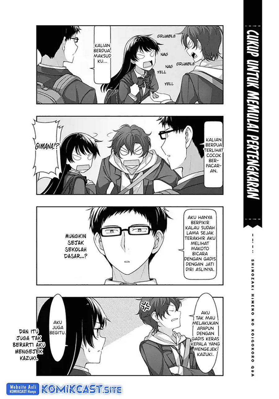 Shinozaki Himeno’s Love Q&A Chapter 08 Gambar 17
