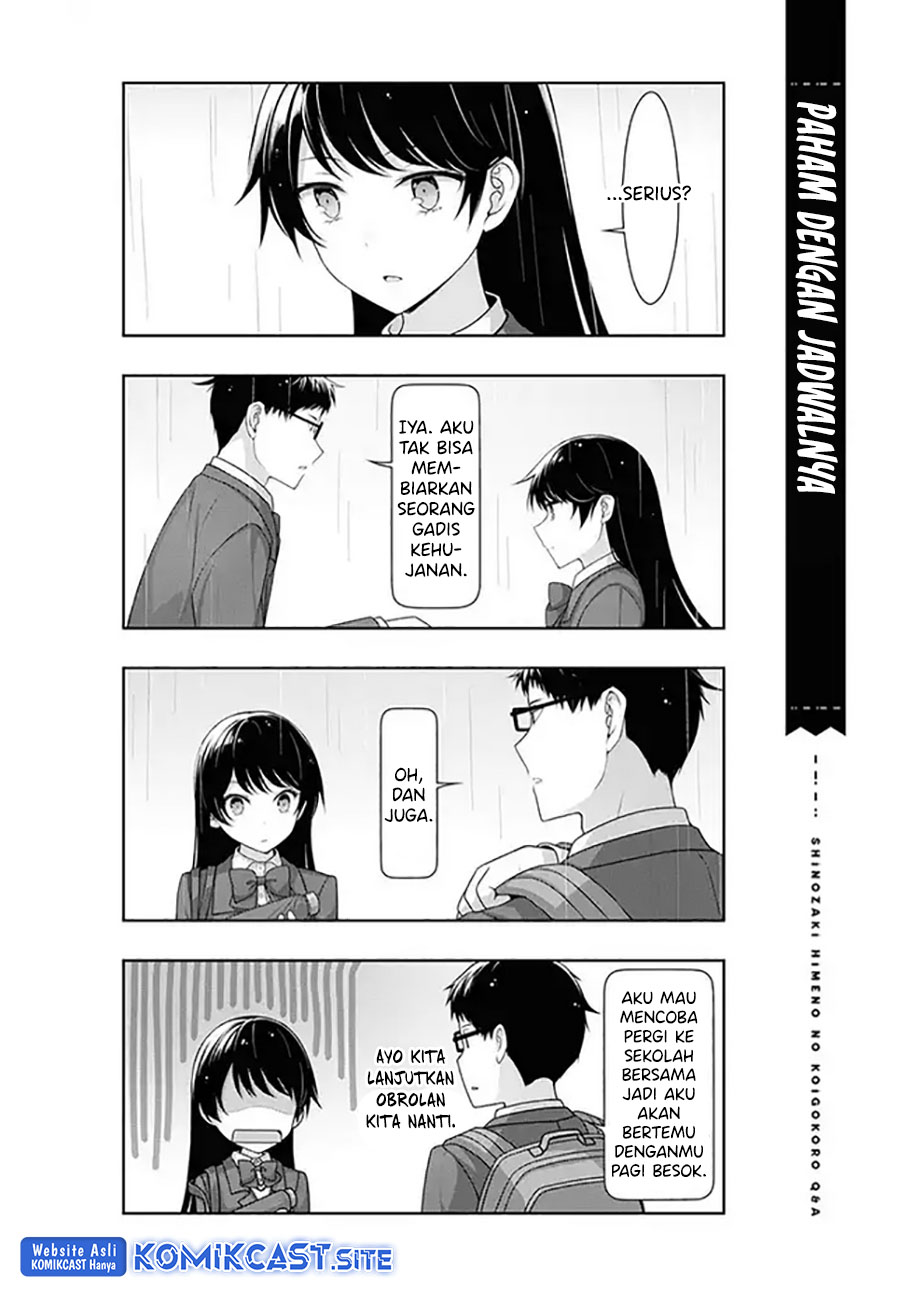 Shinozaki Himeno’s Love Q&A Chapter 08 Gambar 20
