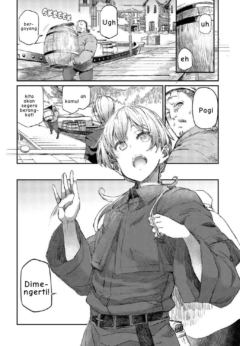 Shinsetsu Ookami to Koushinryou: Ookami to Youhishi Chapter 01 Gambar 7