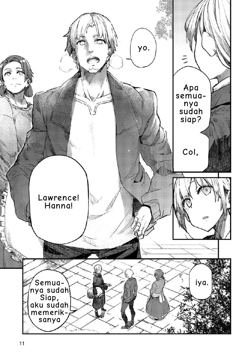 Shinsetsu Ookami to Koushinryou: Ookami to Youhishi Chapter 01 Gambar 8