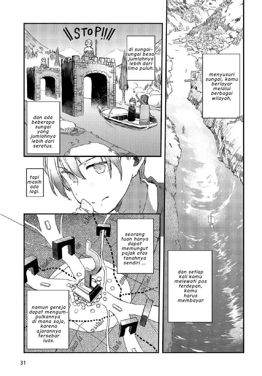 Shinsetsu Ookami to Koushinryou: Ookami to Youhishi Chapter 01 Gambar 28