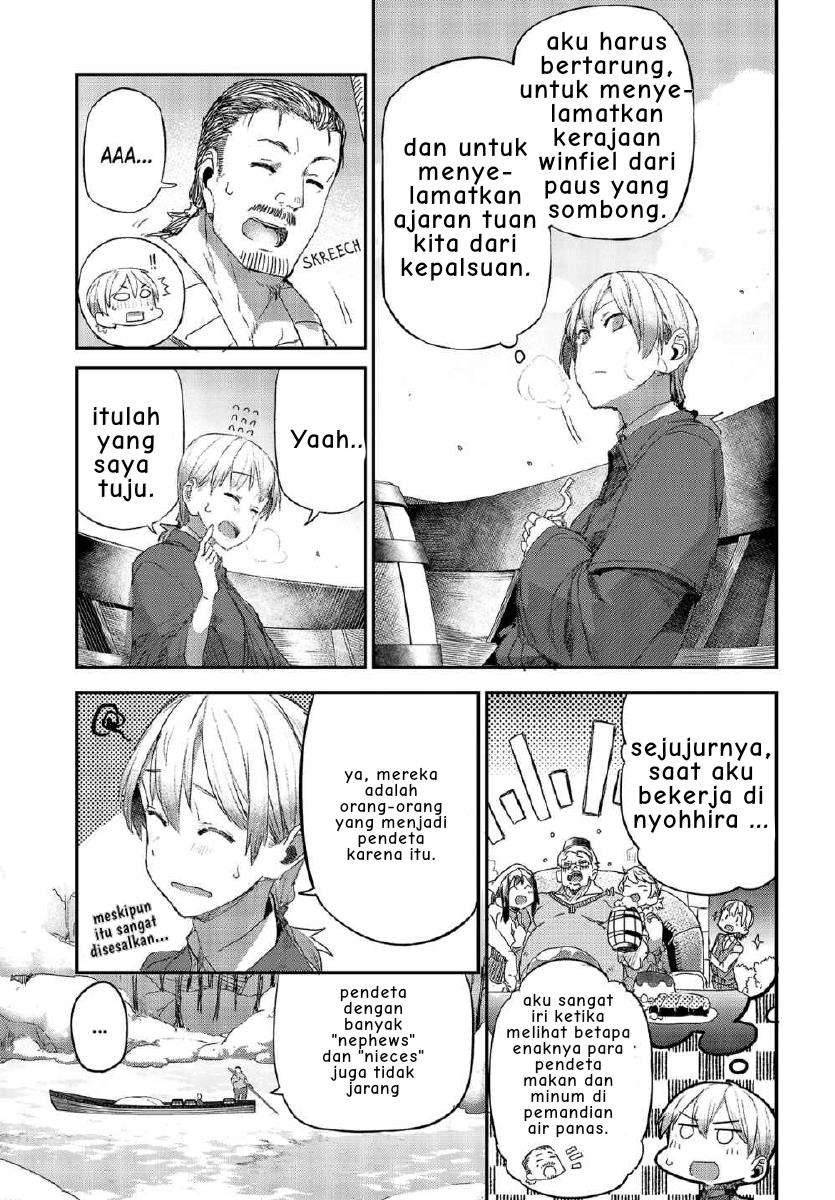Shinsetsu Ookami to Koushinryou: Ookami to Youhishi Chapter 01 Gambar 32