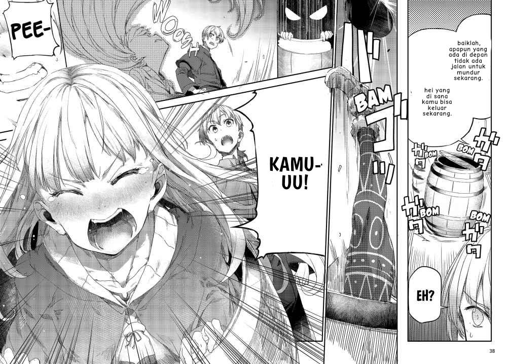 Shinsetsu Ookami to Koushinryou: Ookami to Youhishi Chapter 01 Gambar 35