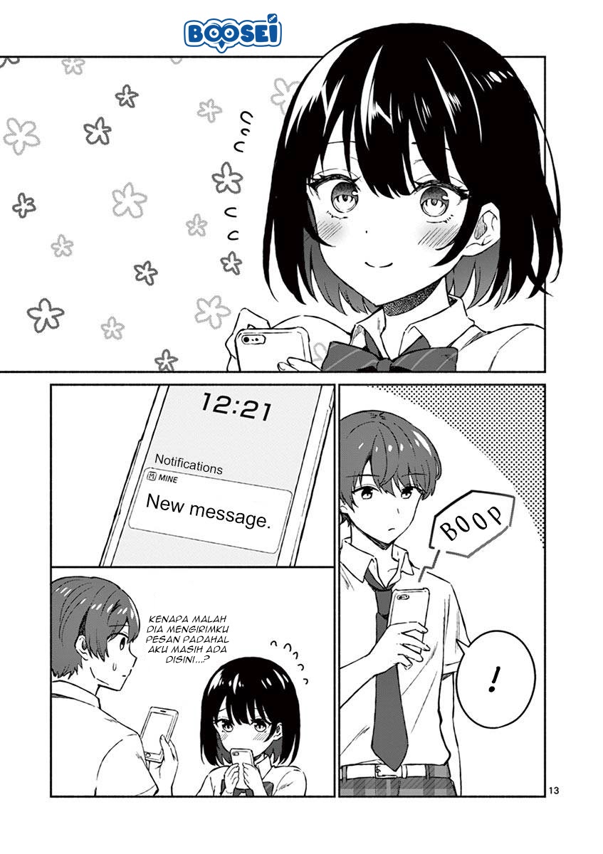 Shiotaiou no Sato-san ga Ore ni dake Amai Chapter 04 Gambar 16