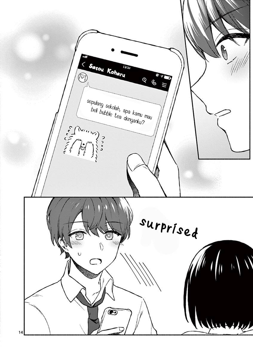 Shiotaiou no Sato-san ga Ore ni dake Amai Chapter 04 Gambar 17