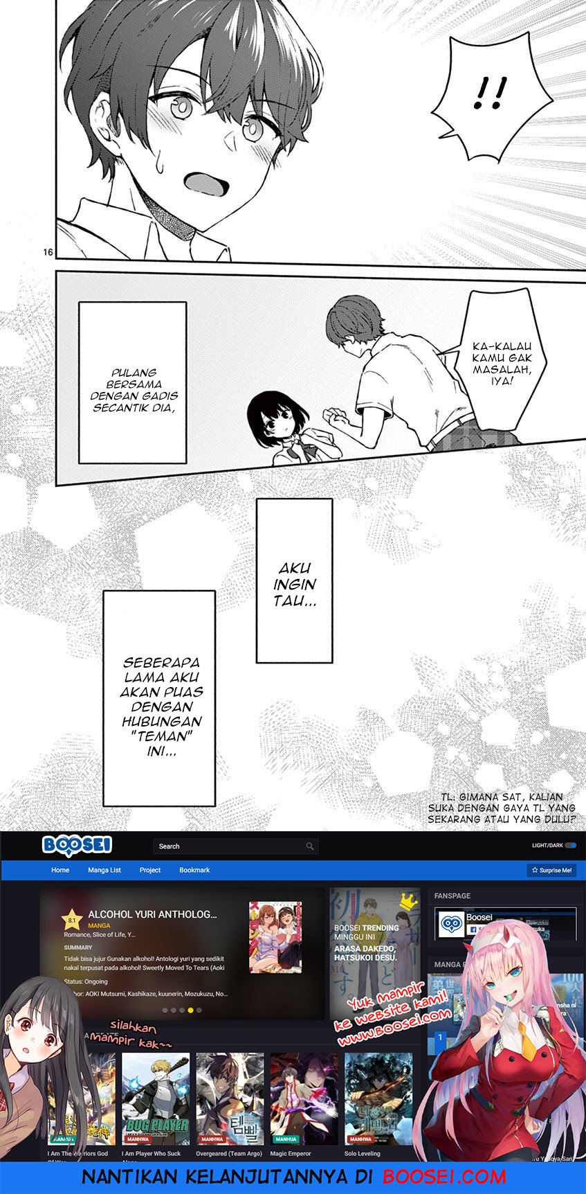 Shiotaiou no Sato-san ga Ore ni dake Amai Chapter 04 Gambar 19