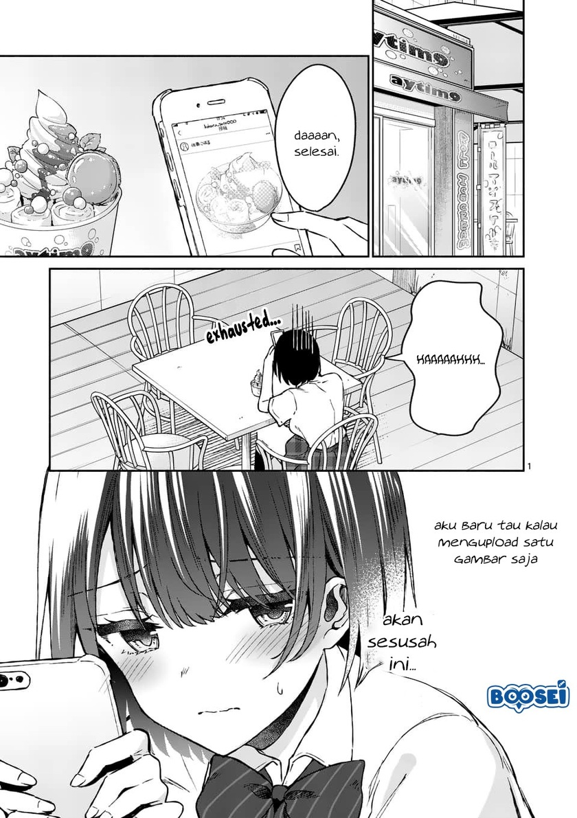 Shiotaiou no Sato-san ga Ore ni dake Amai Chapter 07 Gambar 2