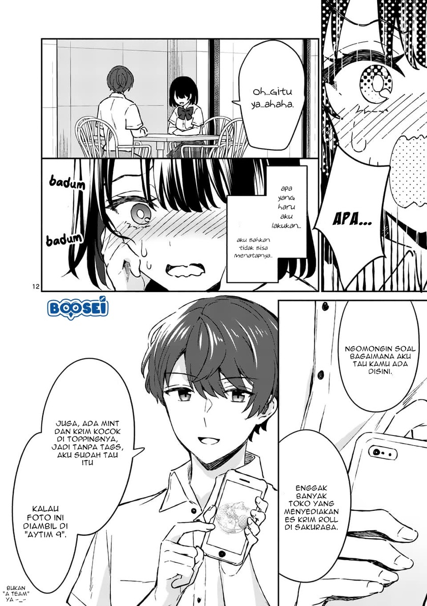 Shiotaiou no Sato-san ga Ore ni dake Amai Chapter 07 Gambar 13