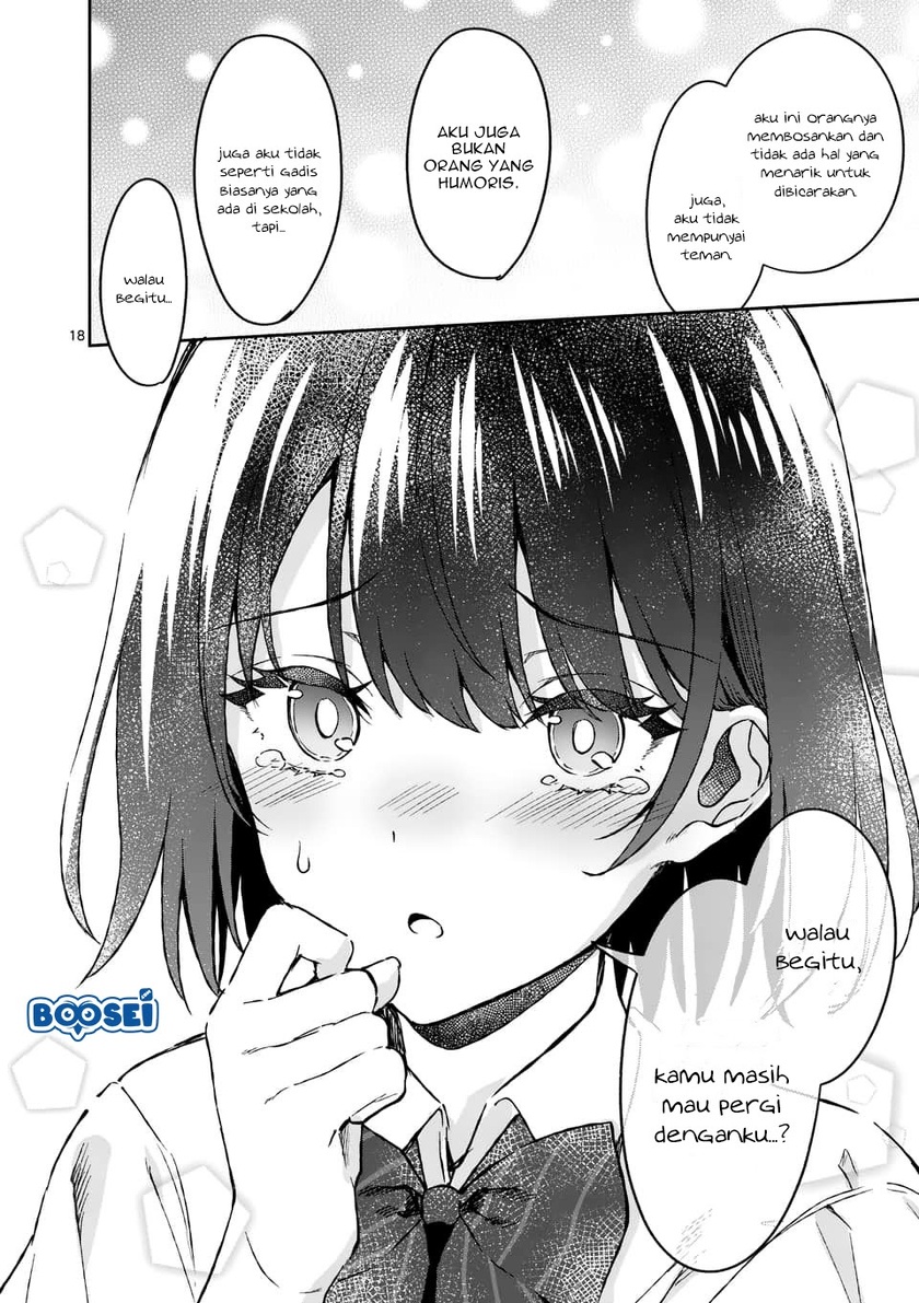 Shiotaiou no Sato-san ga Ore ni dake Amai Chapter 07 Gambar 19