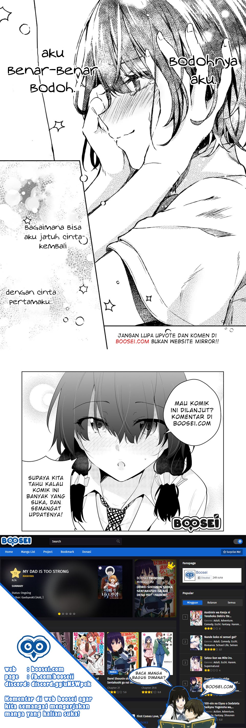 Shiotaiou no Sato-san ga Ore ni dake Amai Chapter 07 Gambar 21