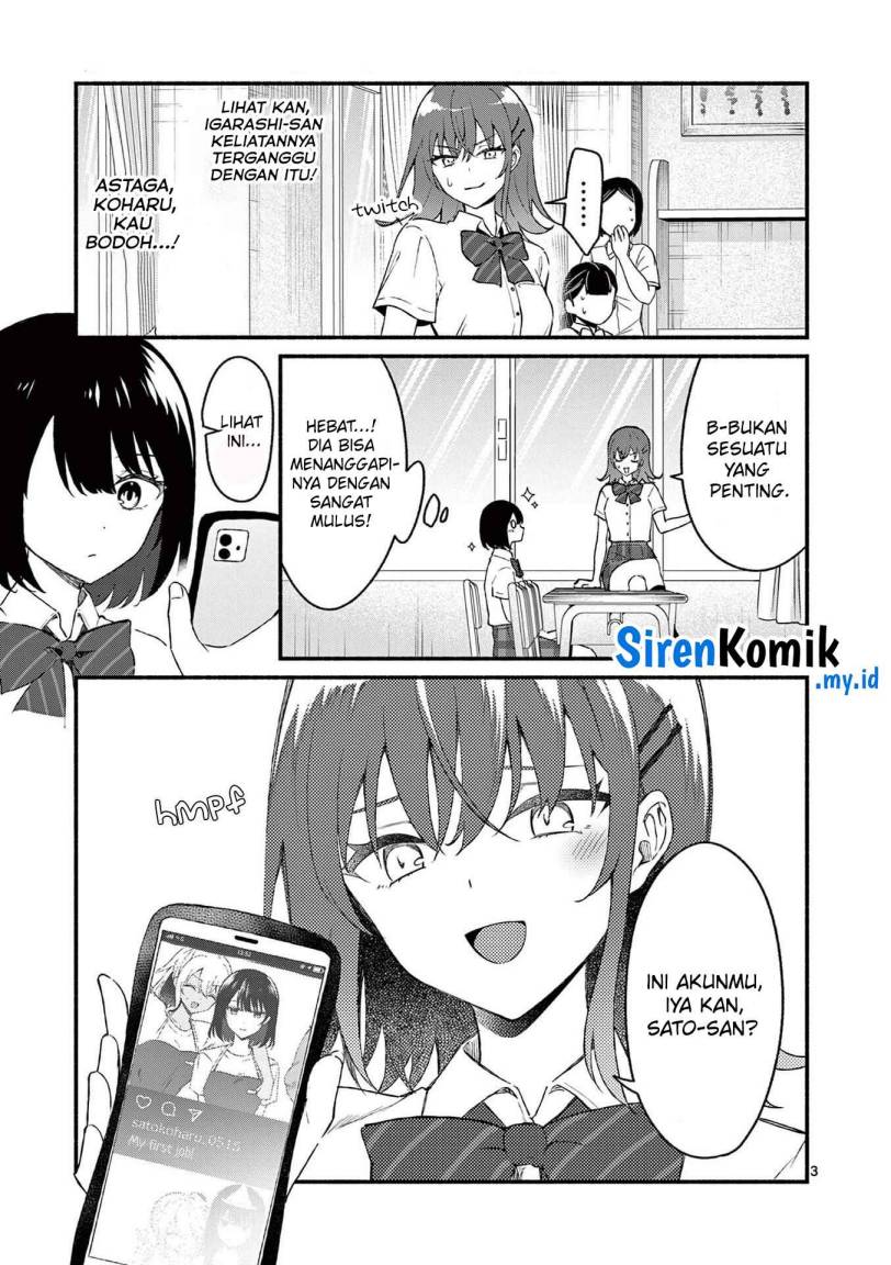 Shiotaiou no Sato-san ga Ore ni dake Amai Chapter 48 Gambar 4