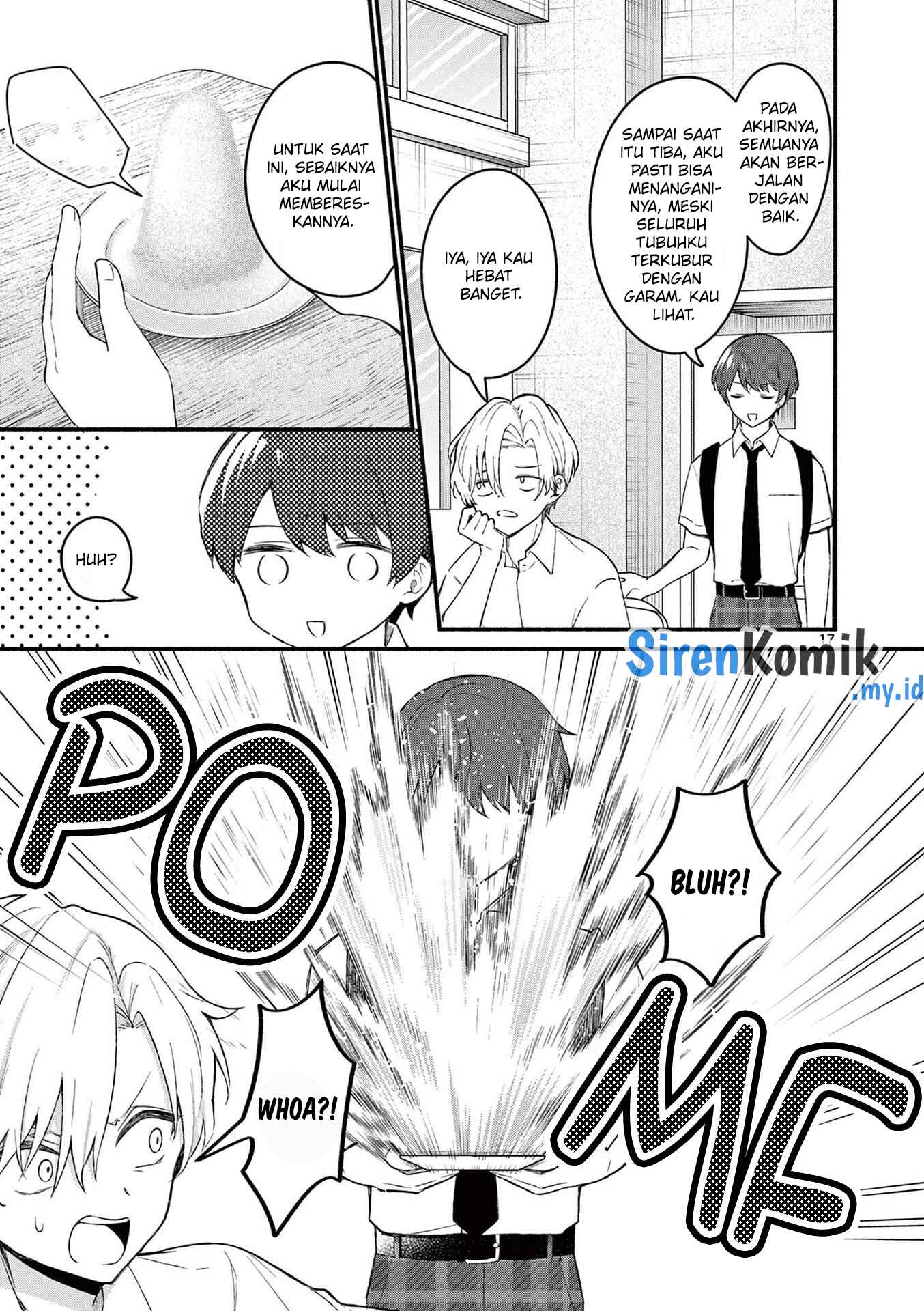 Shiotaiou no Sato-san ga Ore ni dake Amai Chapter 55 Gambar 18