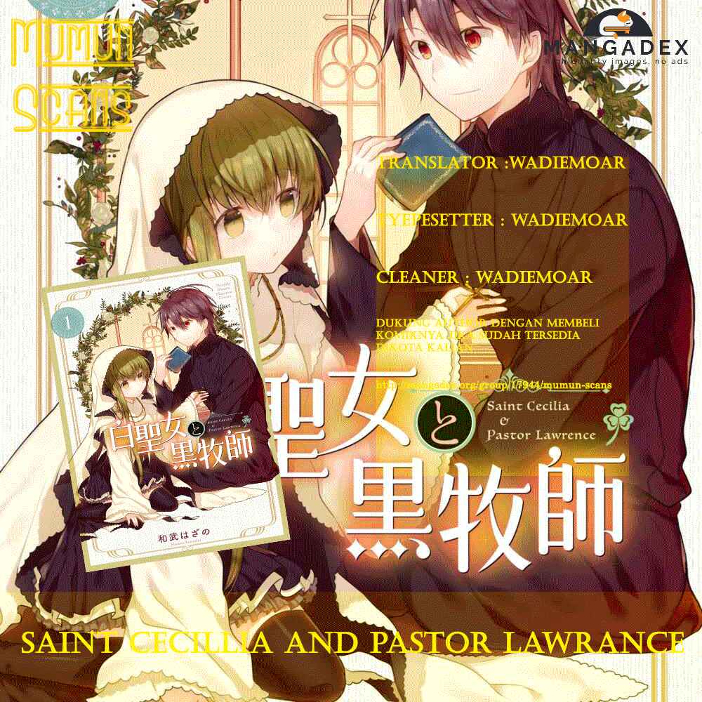Shiro Seijo to Kuro Bokushi (Saint Cecilia & Pastor Lawrence) Chapter 06 Gambar 1