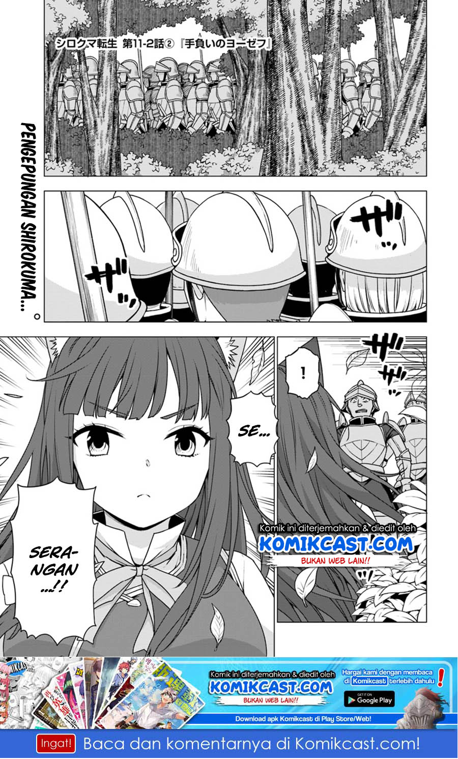 Shirokuma Tensei Chapter 11.2 Gambar 2