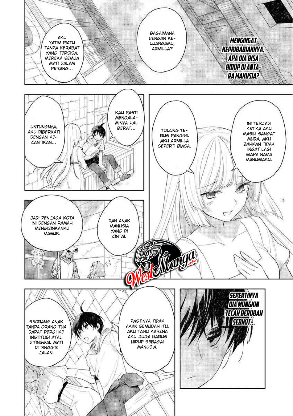 Shitennou Sai Jakudatta Ore. Tensei Shitanode Heionna Seikatsu wo Nozomu Chapter 01.2 Gambar 6